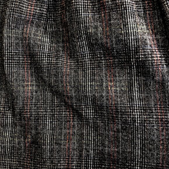 TanJay Pants Comfort Slacks Sweatpants Elastic Soft Wide Leg Brown Plaid 16 W - Picture 3 of 12